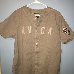 Vintage RVCA baseball jersey Size medium